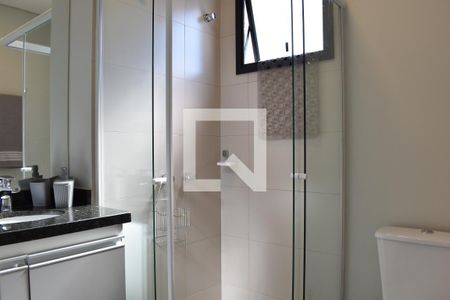 Banheiro do Stúdio de kitnet/studio para alugar com 1 quarto, 22m² em Centro, Curitiba