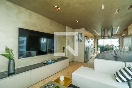 Área comum - Salão de festas de kitnet/studio à venda com 1 quarto, 29m² em Auxiliadora, Porto Alegre