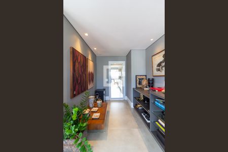 Sala de Estar de apartamento à venda com 4 quartos, 213m² em Santo Amaro, São Paulo