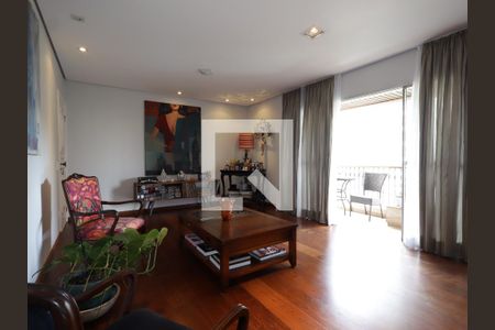 Sala de apartamento para alugar com 3 quartos, 142m² em Vila Andrade, São Paulo
