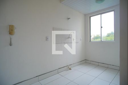Cozinha de apartamento à venda com 2 quartos, 38m² em Parque Santa Fé, Porto Alegre