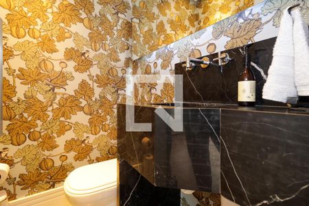 Lavabo de apartamento para alugar com 1 quarto, 70m² em Panamby, São Paulo