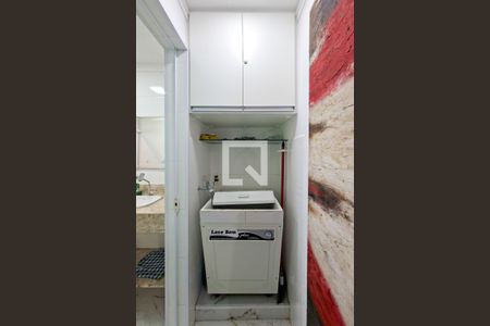 Área de Serviço de apartamento para alugar com 1 quarto, 50m² em Nova Mirim, Praia Grande