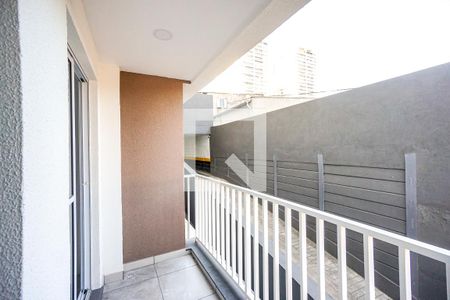 Varanda da Sala e cozinha de apartamento à venda com 2 quartos, 40m² em Vila Carrão, São Paulo