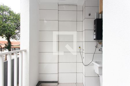 Varanda da Sala/Cozinha de apartamento para alugar com 2 quartos, 40m² em Vila Carrão, São Paulo