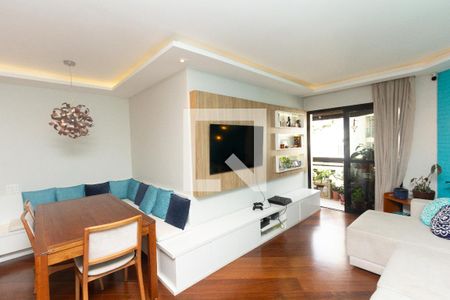 Sala de apartamento à venda com 3 quartos, 98m² em Indianópolis, São Paulo
