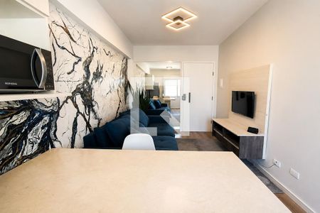 Sala de apartamento para alugar com 1 quarto, 32m² em Bela Vista, São Paulo