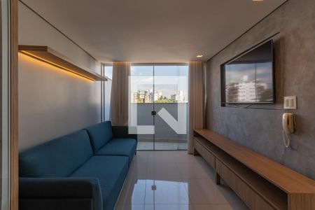 Sala 2 de apartamento para alugar com 4 quartos, 209m² em Pampulha, Belo Horizonte