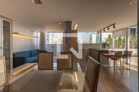 Sala 2 de apartamento para alugar com 4 quartos, 209m² em Pampulha, Belo Horizonte