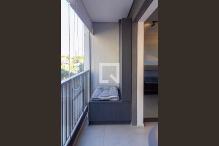 Varanda do Studio de kitnet/studio à venda com 1 quarto, 30m² em Jardim das Acacias, São Paulo