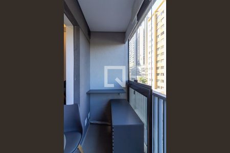 Varanda do Studio de kitnet/studio à venda com 1 quarto, 30m² em Jardim das Acacias, São Paulo