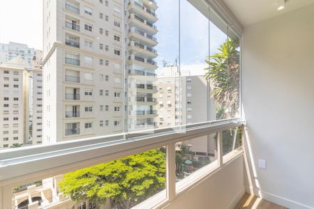 Varanda de apartamento à venda com 2 quartos, 72m² em Itaim Bibi, São Paulo