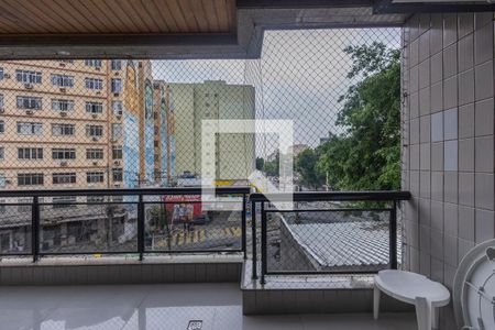 Sala Varanda de apartamento à venda com 2 quartos, 116m² em Maracanã, Rio de Janeiro