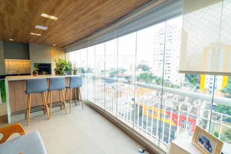 Sacada da Sala de apartamento à venda com 3 quartos, 127m² em Jabaquara, São Paulo