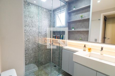 Banheiro da Suíte 1 de apartamento à venda com 3 quartos, 127m² em Jabaquara, São Paulo