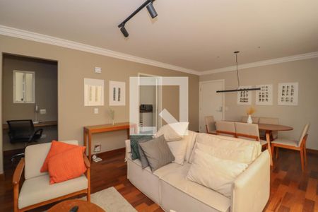 Sala de apartamento para alugar com 3 quartos, 120m² em Cerqueira César, São Paulo