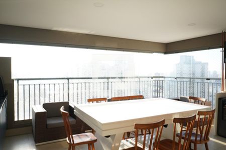 Varanda da Sala de apartamento à venda com 3 quartos, 129m² em Alto da Mooca, São Paulo
