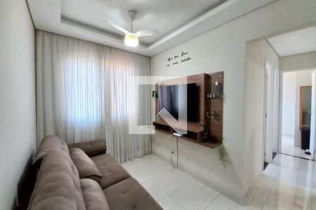 Sala de apartamento à venda com 3 quartos, 59m² em Jardim do Lago Continuacao, Campinas