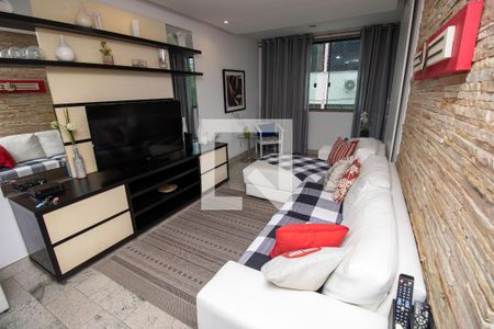 Sala de apartamento para alugar com 3 quartos, 80m² em Recreio dos Bandeirantes, Rio de Janeiro