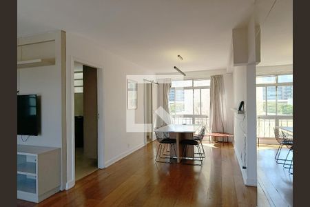 Sala de apartamento para alugar com 3 quartos, 110m² em Cerqueira César, São Paulo