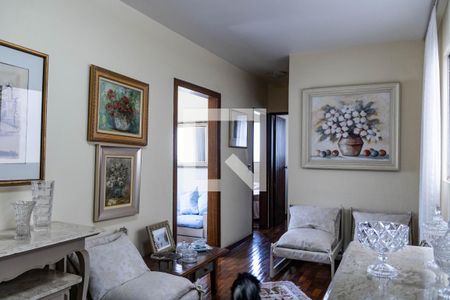 Sala de apartamento à venda com 2 quartos, 67m² em Buritis, Belo Horizonte