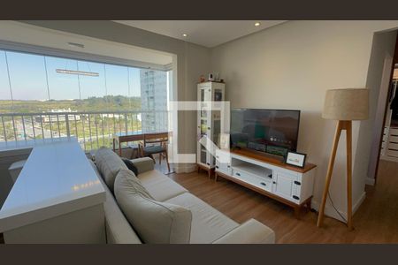 Sala de apartamento à venda com 2 quartos, 52m² em Bethaville I, Barueri