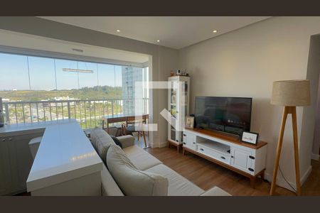 Sala de apartamento à venda com 2 quartos, 52m² em Bethaville I, Barueri