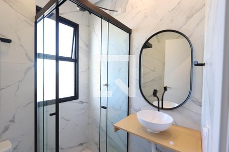 Banheiro de kitnet/studio à venda com 1 quarto, 27m² em Vila Formosa, São Paulo