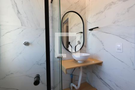 Banheiro de kitnet/studio à venda com 1 quarto, 27m² em Vila Formosa, São Paulo