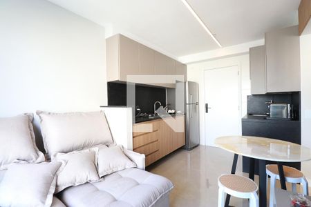 Sala/Cozinha de apartamento à venda com 2 quartos, 40m² em Barra Funda, São Paulo