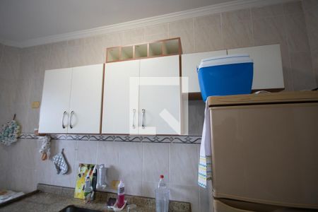 Cozinha de apartamento para alugar com 1 quarto, 60m² em Vila Assuncao, Praia Grande