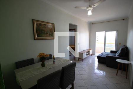 Sala de apartamento para alugar com 1 quarto, 60m² em Vila Assuncao, Praia Grande