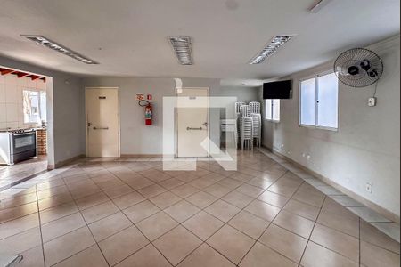 Área comum - Salão de festas de apartamento à venda com 2 quartos, 48m² em Rp3 (regiões de Planejamento), Santo André