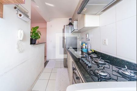 Cozinha de apartamento à venda com 2 quartos, 48m² em Rp3 (regiões de Planejamento), Santo André