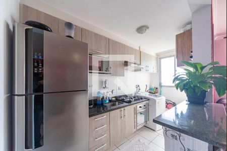 Cozinha de apartamento à venda com 2 quartos, 48m² em Rp3 (regiões de Planejamento), Santo André