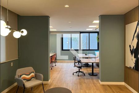 Área Comum - Coworking de kitnet/studio para alugar com 1 quarto, 24m² em Pompeia, São Paulo