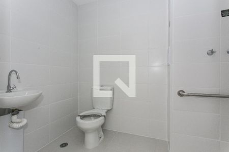 Banheiro de kitnet/studio à venda com 1 quarto, 24m² em Tatuapé, São Paulo