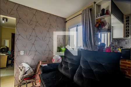 Sala de apartamento à venda com 2 quartos, 100m² em Parque Capuava, Santo André
