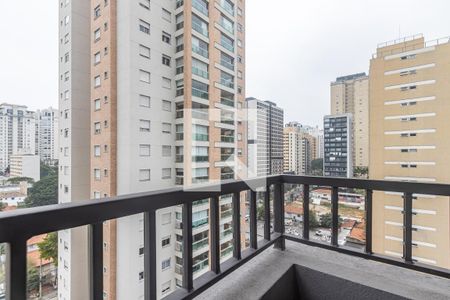 Varanda de kitnet/studio à venda com 1 quarto, 25m² em Vila Olímpia, São Paulo