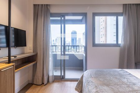 Varanda de kitnet/studio à venda com 1 quarto, 25m² em Vila Olímpia, São Paulo