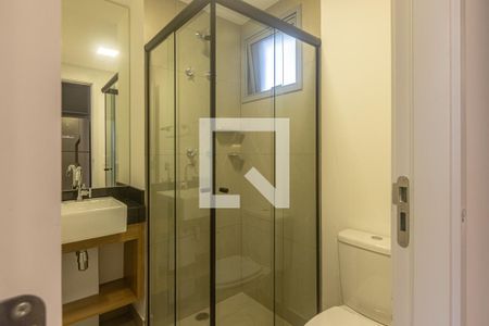 Banheiro  de kitnet/studio à venda com 1 quarto, 25m² em Vila Olímpia, São Paulo