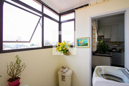 Área de serviço de apartamento à venda com 2 quartos, 65m² em Jardim Stella, Santo André