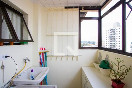 Área de serviço de apartamento à venda com 2 quartos, 65m² em Jardim Stella, Santo André