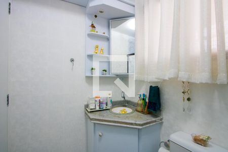Banheiro de apartamento à venda com 2 quartos, 65m² em Jardim Stella, Santo André