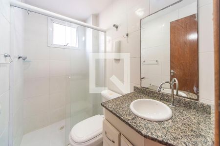 Banheiro Social de apartamento à venda com 3 quartos, 89m² em Vila Valparaíso, Santo André