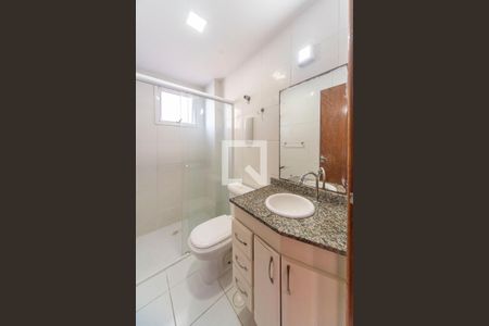 Banheiro Social de apartamento à venda com 3 quartos, 89m² em Vila Valparaíso, Santo André