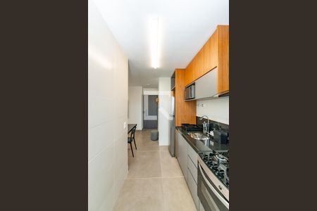 Cozinha de apartamento à venda com 1 quarto, 40m² em Funcionários, Belo Horizonte