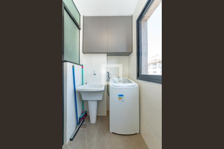 Área de Serviço de apartamento à venda com 1 quarto, 40m² em Funcionários, Belo Horizonte