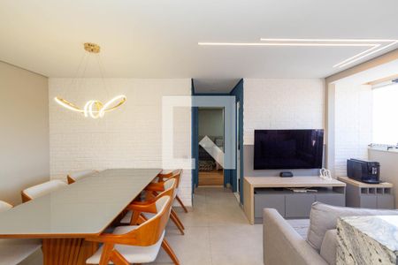 Sala de apartamento para alugar com 2 quartos, 58m² em Jk, Contagem