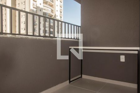 Varanda de kitnet/studio para alugar com 1 quarto, 24m² em Vila Clementino, São Paulo